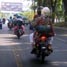 Pemudik Bermotor Mulai Masuki Surabaya